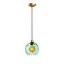 Opviq Benek - 20-14315 Lámpara de araña de metal Verde